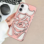 Galvanisierte Ausgehöhlte Clown Wärmeableitung TPU Handyhülle, Für iPhone 17 Pro Max, Für iPhone 17 Pro, Für iPhone 17, Für iPhone 16 Pro Max, Für iPhone 16 Pro, Für iPhone 16