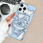 Galvanisierte Ausgehöhlte Clown Wärmeableitung TPU Handyhülle, Für iPhone 17 Pro Max, Für iPhone 17 Pro, Für iPhone 17, Für iPhone 16 Pro Max, Für iPhone 16 Pro, Für iPhone 16