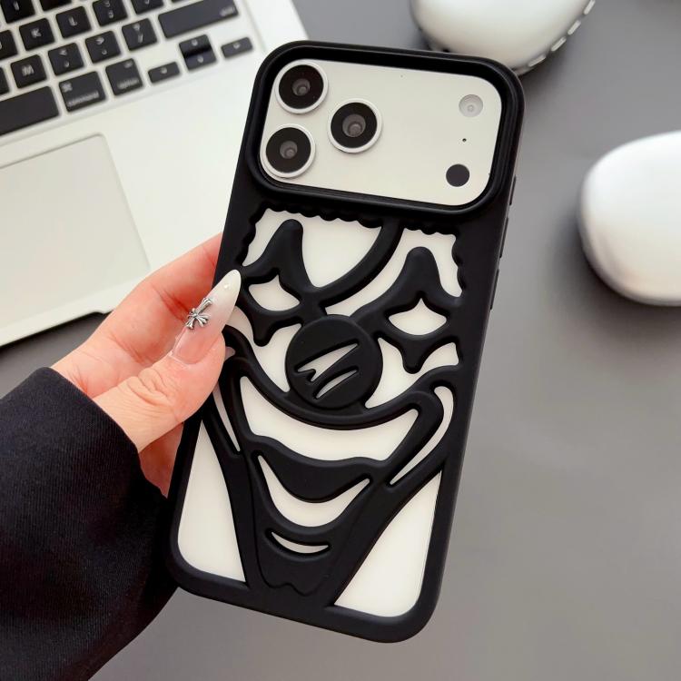 Ölspritzende Ausgehöhlte Clown Wärmeableitung TPU Handyhülle, Für iPhone 17 Pro Max, Für iPhone 17 Pro, Für iPhone 17, Für iPhone 16 Pro Max, Für iPhone 16 Pro, Für iPhone 16