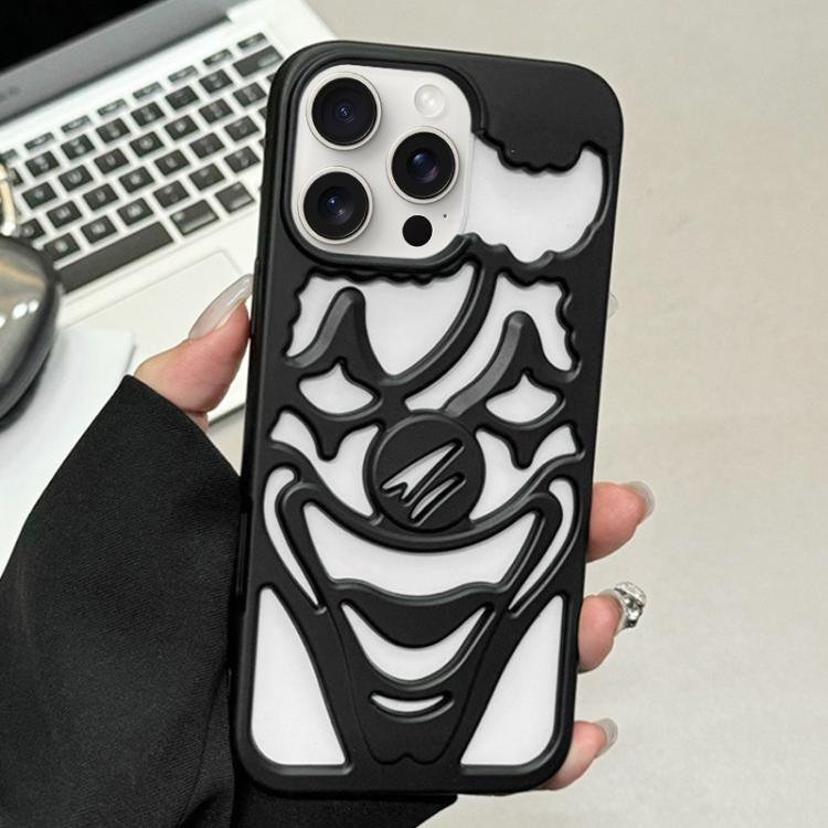 Ölspritzende Ausgehöhlte Clown Wärmeableitung TPU Handyhülle, Für iPhone 15 Pro Max, Für iPhone 15 Pro, Für iPhone 15, Für iPhone 14, Für iPhone 14 Pro, Für iPhone 14 Pro Max
