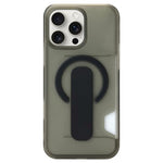 Transluzenter Halter Kartenfach Magnetische Handyhülle, Für iPhone 17 Pro Max, Für iPhone 17 Pro, Für iPhone 17, Für iPhone Air, Für iPhone 16 Pro Max, Für iPhone 16 Pro, Für iPhone 16, Für iPhone 15 Pro Max