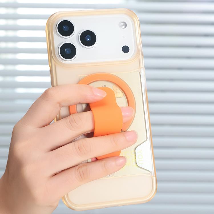 Transluzenter Halter Kartenfach Magnetische Handyhülle, Für iPhone 17 Pro Max, Für iPhone 17 Pro, Für iPhone 17, Für iPhone Air, Für iPhone 16 Pro Max, Für iPhone 16 Pro, Für iPhone 16, Für iPhone 15 Pro Max