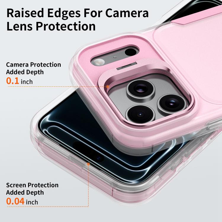 Reisender Objektivrahmen Halter Handyhülle, Für iPhone 17e / 16e / 14 / 13, Für iPhone 17 Pro Max, Für iPhone 17 Pro, Für iPhone 16 Pro Max, Für iPhone 16 Pro, Für iPhone 15 Pro Max, Für iPhone 15 Pro, Für iPhone 15 Plus / 14 Plus