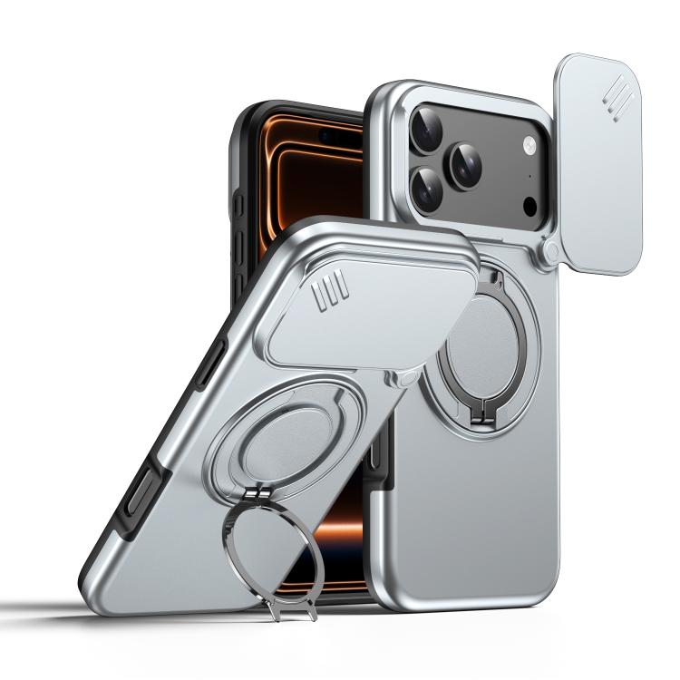 Kamera-Schiebeschutz magnetische Drehhalterung Handyhülle, Für iPhone 17 Pro Max, Für iPhone 17 Pro, Für iPhone 17, Für iPhone Air, Für iPhone 16 Pro Max, Für iPhone 16 Pro