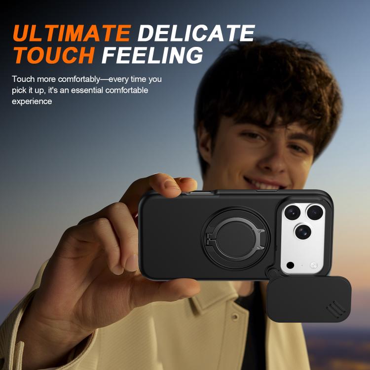 Kamera-Schiebeschutz magnetische Drehhalterung Handyhülle, Für iPhone 17 Pro Max, Für iPhone 17 Pro, Für iPhone 17, Für iPhone Air, Für iPhone 16 Pro Max, Für iPhone 16 Pro