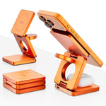 IW31 25W Faltbares 3-in-1 Magnetisches Kabelloses Schnellladegerät