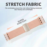 xDfind Nylon Twill Struktur Magnetische Schnalle Uhrenarmband, Für Apple Watch 42 / 44 / 45 / 46 / 49mm, Für Apple Watch 38 / 40 / 41 / S11 42mm