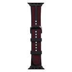 xDfind Flame Hybrid Nylon Braid Silicone Watch Band, For Apple Watch 42 / 44 / 45 / 46 / 49mm, For Apple Watch 38 / 40 / 41 / S11 42mm
