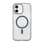 Zweifarbige PC-Hybrid TPU Magnetische Handyhülle, Für iPhone 12 / 12 Pro, Für iPhone 12 Pro Max