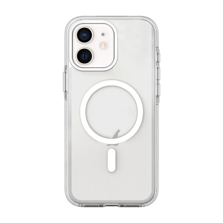 Zweifarbige PC-Hybrid TPU Magnetische Handyhülle, Für iPhone 12 / 12 Pro, Für iPhone 12 Pro Max