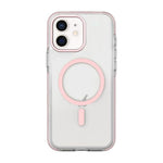 Zweifarbige PC-Hybrid TPU Magnetische Handyhülle, Für iPhone 12 / 12 Pro, Für iPhone 12 Pro Max