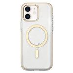Zweifarbige PC-Hybrid TPU Magnetische Handyhülle, Für iPhone 12 / 12 Pro, Für iPhone 12 Pro Max