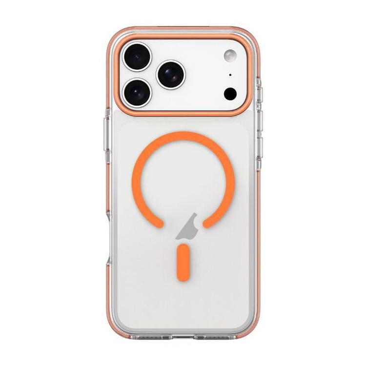 Dual-Color PC Hybrid TPU Magnetic Phone Case, For iPhone 18 Pro / 17 Pro, For iPhone 18 Pro Max / 17 Pro Max, For iPhone 17, For iPhone Air
