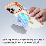 Zweifarbige PC-Hybrid TPU Magnetische Handyhülle, Für iPhone 12 / 12 Pro, Für iPhone 12 Pro Max