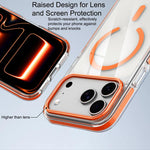 Zweifarbige PC-Hybrid TPU Magnetische Handyhülle, Für iPhone 12 / 12 Pro, Für iPhone 12 Pro Max