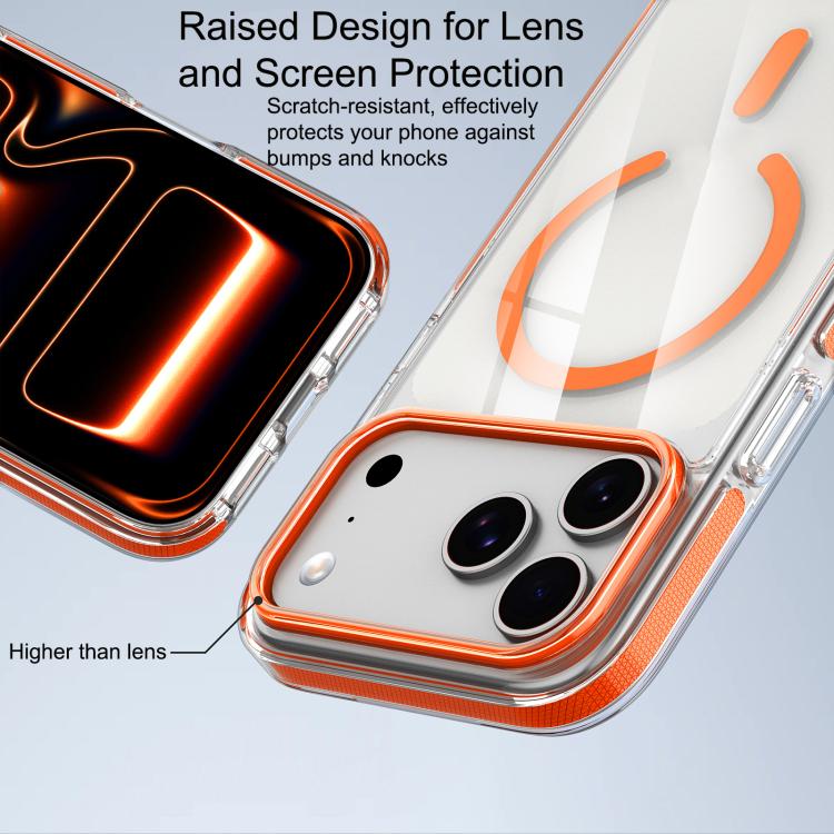 Zweifarbige PC-Hybrid TPU Magnetische Handyhülle, Für iPhone 12 / 12 Pro, Für iPhone 12 Pro Max