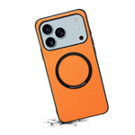Denior A08 PU Veganes Leder Kalbsleder-Textur Magnetische Handyhülle, für iPhone 17 Pro Max, für iPhone 17 Pro, für iPhone 17, für iPhone Air
