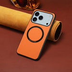 Denior A08 PU Veganes Leder Kalbsleder-Textur Magnetische Handyhülle, für iPhone 17 Pro Max, für iPhone 17 Pro, für iPhone 17, für iPhone Air