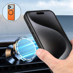 Denior A08 PU Veganes Leder Kalbsleder-Textur Magnetische Handyhülle, für iPhone 17 Pro Max, für iPhone 17 Pro, für iPhone 17, für iPhone Air