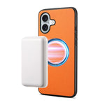 Denior A08 PU Veganes Leder Kalbsleder-Textur Magnetische Handyhülle, für iPhone 17 Pro Max, für iPhone 17 Pro, für iPhone 17, für iPhone Air