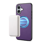 Denior A08 PU Veganes Leder Kalbsleder-Textur Magnetische Handyhülle, für iPhone 17 Pro Max, für iPhone 17 Pro, für iPhone 17, für iPhone Air