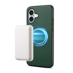 Denior A08 PU Veganes Leder Kalbsleder-Textur Magnetische Handyhülle, für iPhone 17 Pro Max, für iPhone 17 Pro, für iPhone 17, für iPhone Air