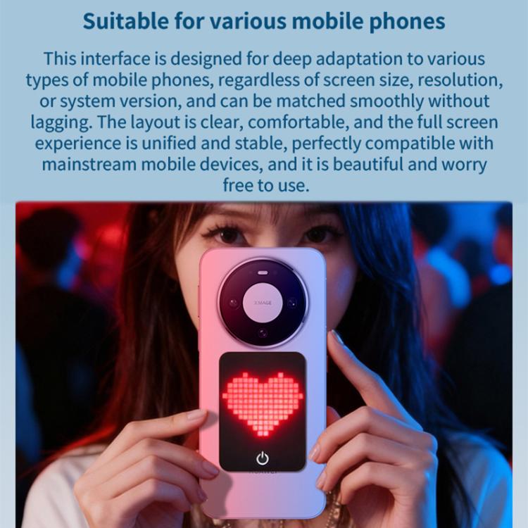 RK-14A LED Emittierender Magnetischer DIY Pixel Display Bildschirm