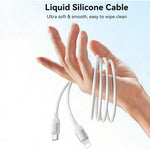 JOYROOM S-A62 Lively Serie 30W USB-C / Type-C zu 8 Pin Schnellladedatenkabel, Länge: 1,2m, USB-C / Type-C zu 8 Pin