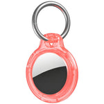 XDcase transluzente harte PC-Schutzhülle mit Schlüsselring, 1 Stück (Transparent Schwarz), 1 Stück (Transparent), 1 Stück (Transparent Rot), 1 Stück (Transparent Blau), 1 Stück (Transparent Pink), 1 Stück (Transparent Grün)