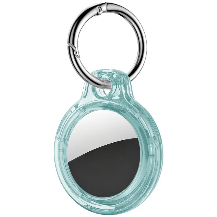 XDcase transluzente harte PC-Schutzhülle mit Schlüsselring, 1 Stück (Transparent Schwarz), 1 Stück (Transparent), 1 Stück (Transparent Rot), 1 Stück (Transparent Blau), 1 Stück (Transparent Pink), 1 Stück (Transparent Grün)