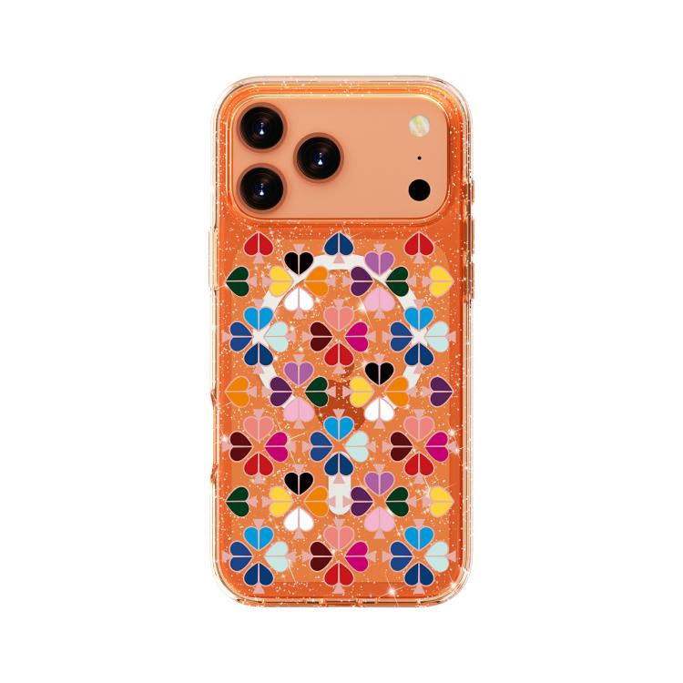 Glitzernde Kristall Rot-Herz-Muster Handyhülle mit Magnet, für iPhone 17 Pro Max, für iPhone 17 Pro