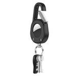 XDcase Outdoor Karabiner Schlüsselanhänger Wasserdichte Schutzhülle, Für AirTag 2. Gen / 1. Gen