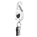 XDcase Outdoor Karabiner Schlüsselanhänger Wasserdichte Schutzhülle, Für AirTag 2. Gen / 1. Gen