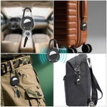 XDcase Outdoor Karabiner Schlüsselanhänger Wasserdichte Schutzhülle, Für AirTag 2. Gen / 1. Gen