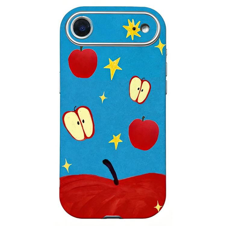 Handyhülle aus Silikon mit abgerundeten Kanten und großem Fenster, für iPhone 17 Pro Max, für iPhone 17 Pro, für iPhone 17, für iPhone Air, für iPhone 16 Pro Max, für iPhone 16 Pro, für iPhone 16 Plus, für iPhone 16