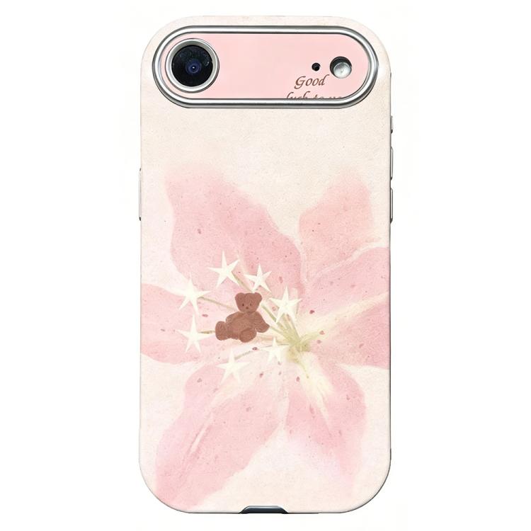Handyhülle aus Silikon mit abgerundeten Kanten und großem Fenster, für iPhone 17 Pro Max, für iPhone 17 Pro, für iPhone 17, für iPhone Air, für iPhone 16 Pro Max, für iPhone 16 Pro, für iPhone 16 Plus, für iPhone 16