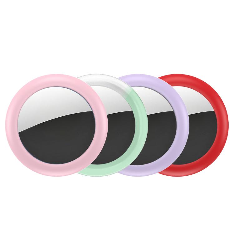XDcase 4 Stück Silikon Wasserdichte Schutzhülle mit Stift, 4 Stück (Schwarz Weiß Blau Grün), 4 Stück (Rot Pink Lila Transparent)