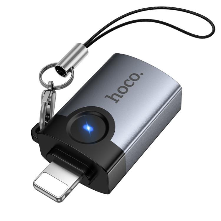 hoco Victory UA46 8 Pin Männlich zu USB Weiblich Adapter, UA46