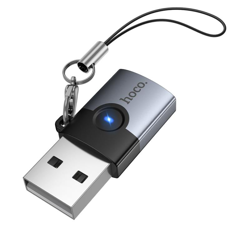 hoco Victory UA46B USB-Stecker auf USB-C / Type-C Buchse Adapter, UA46B