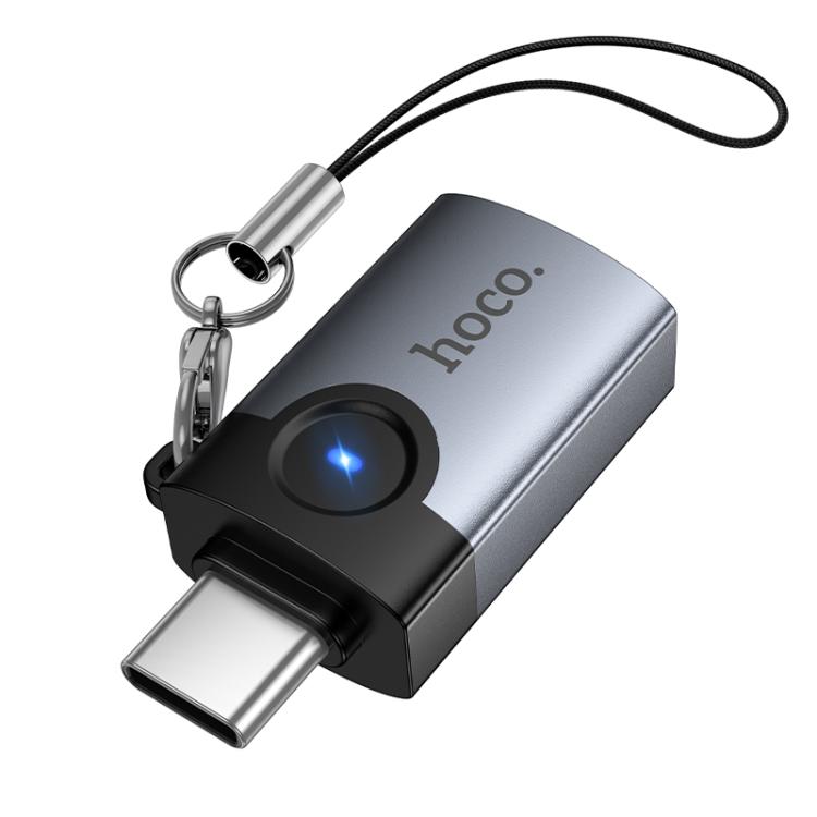 hoco Victory UA46C USB-C / Type-C Stecker auf USB Buchse Adapter, UA46C