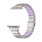 Ein-Perlen Taillen Edelstahl Norman Schnalle Magnetisches Uhrenarmband, Für Apple Watch 46mm / 49mm / 45mm / 44mm, Für Apple Watch 42mm / 41mm / 40mm / 38mm