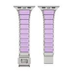 Ein-Perlen Taillen Edelstahl Norman Schnalle Magnetisches Uhrenarmband, Für Apple Watch 46mm / 49mm / 45mm / 44mm, Für Apple Watch 42mm / 41mm / 40mm / 38mm