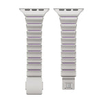 Ein-Perlen Taillen Edelstahl Norman Schnalle Magnetisches Uhrenarmband, Für Apple Watch 46mm / 49mm / 45mm / 44mm, Für Apple Watch 42mm / 41mm / 40mm / 38mm