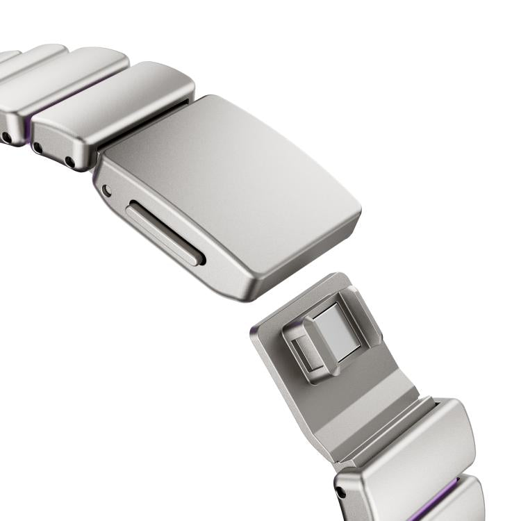 Ein-Perlen Taillen Edelstahl Norman Schnalle Magnetisches Uhrenarmband, Für Apple Watch 46mm / 49mm / 45mm / 44mm, Für Apple Watch 42mm / 41mm / 40mm / 38mm