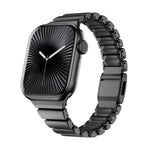 Ein-Perlen Taillen Edelstahl Norman Schnalle Magnetisches Uhrenarmband, Für Apple Watch 46mm / 49mm / 45mm / 44mm, Für Apple Watch 42mm / 41mm / 40mm / 38mm