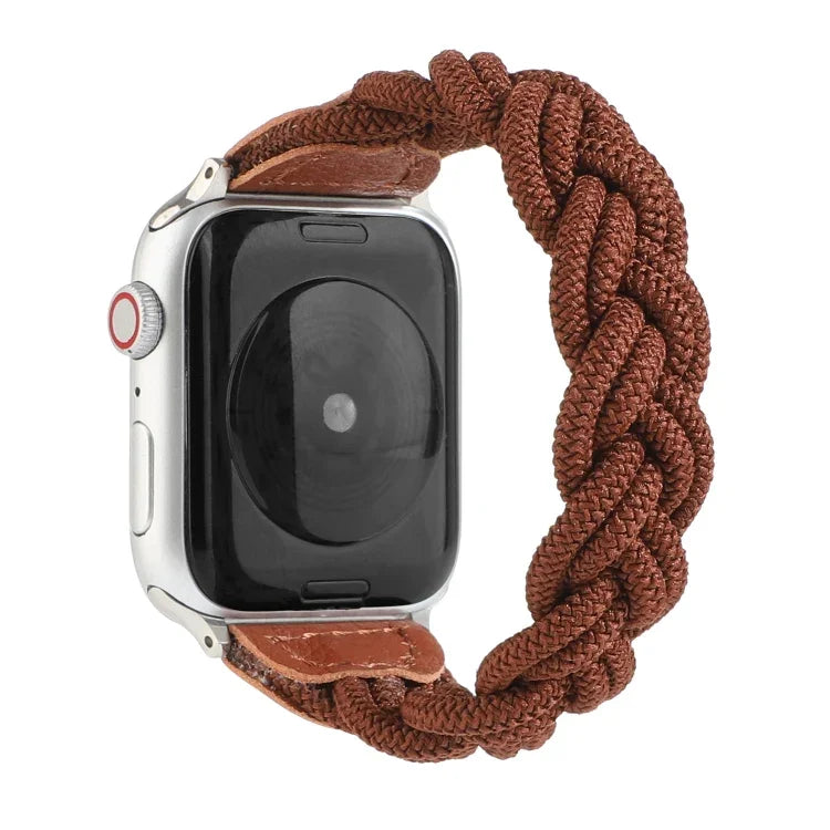 Elastisches, gewebtes Armband für Apple Watch Series 6, SE, 5 und 4 (40 mm) / 3, 2 und 1 (38 mm, 160 mm)
