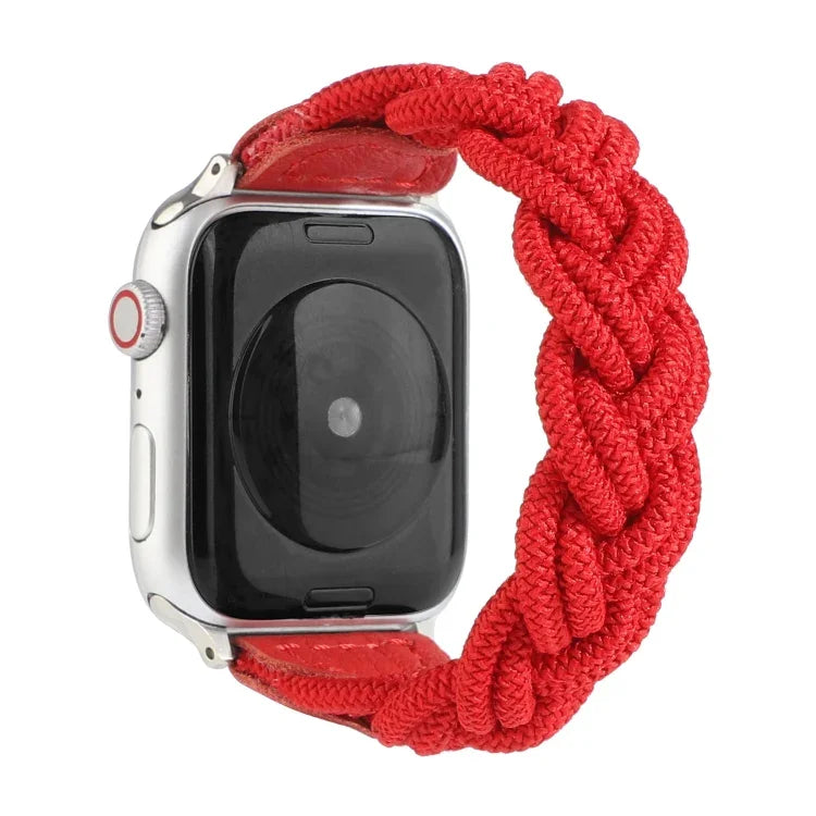 Elastisches, gewebtes Armband für Apple Watch Series 6, SE, 5 und 4 (40 mm) / 3, 2 und 1 (38 mm, 160 mm)