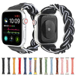 Elastisches, gewebtes Armband für Apple Watch Series 6, SE, 5 und 4 (40 mm) / 3, 2 und 1 (38 mm, 160 mm)