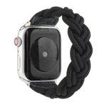 Elastisches, gewebtes Armband für Apple Watch Series 6 &amp; SE &amp; 5 &amp; 4 (44 mm) / 3 &amp; 2 &amp; 1 (42 mm, 160 mm)