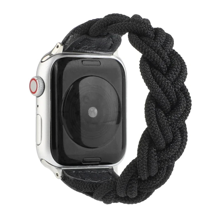 Elastisches, gewebtes Armband für Apple Watch Series 6 &amp; SE &amp; 5 &amp; 4 (44 mm) / 3 &amp; 2 &amp; 1 (42 mm, 160 mm)